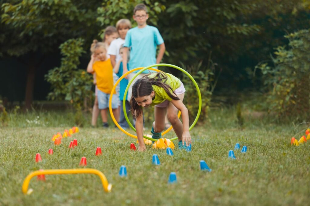 kids enjoying community-led sport and recreation events